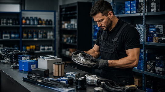 Parts at PK Motors